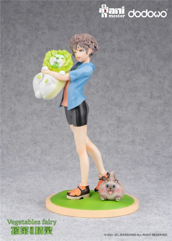 Vegetables Fairy - Scale Figure - Sai-chan, Hakusainu & Nyanniku