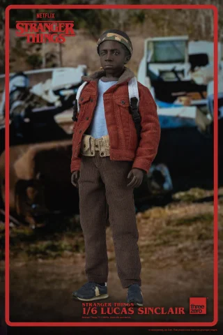 Produktbild zu Stranger Things - Scale Action Figure - Lucas Sinclair
