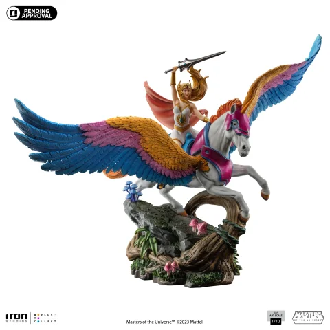Produktbild zu Masters of the Universe - BDS Art Scale - She-Ra and Swiftwind