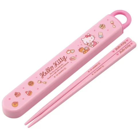 Produktbild zu Hello Kitty - Essstäbchen - Sweety Pink
