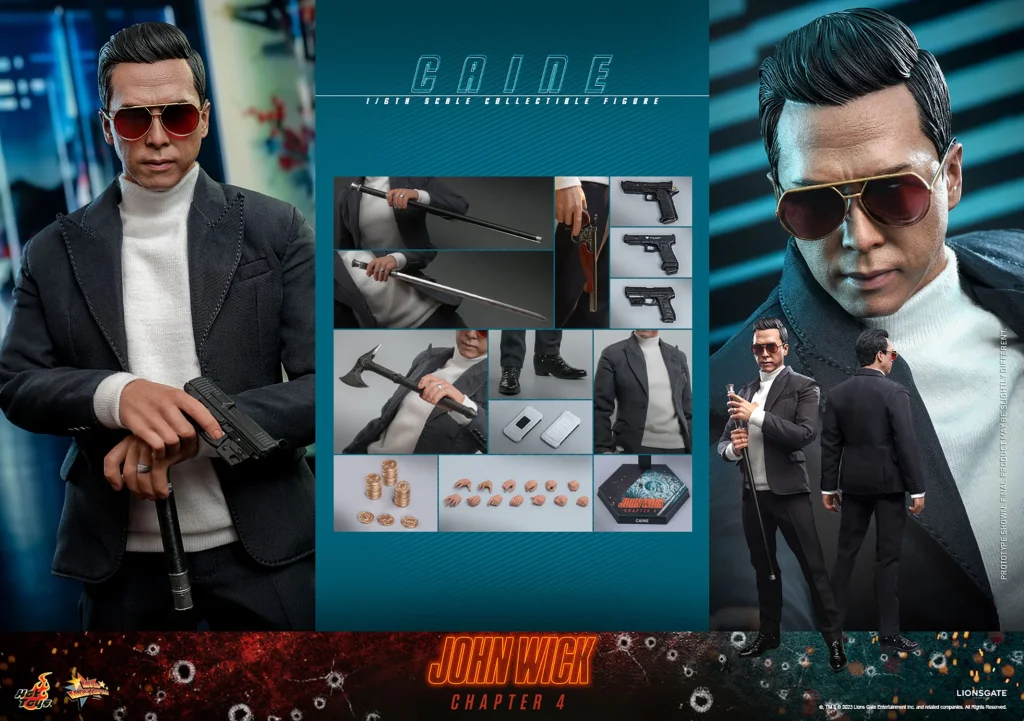 John Wick - Scale Action Figure - Caine