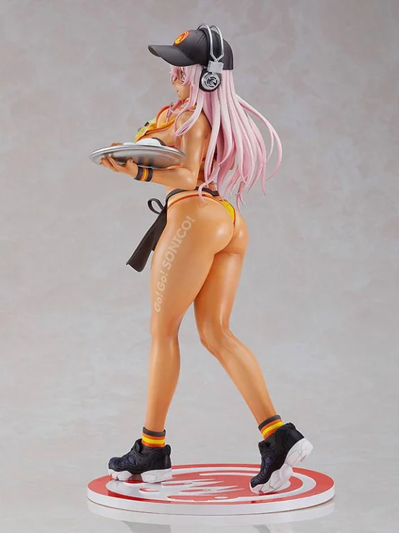 Super Sonico - Scale Figure - Super Sonico (Bikini Waitress Ver.)