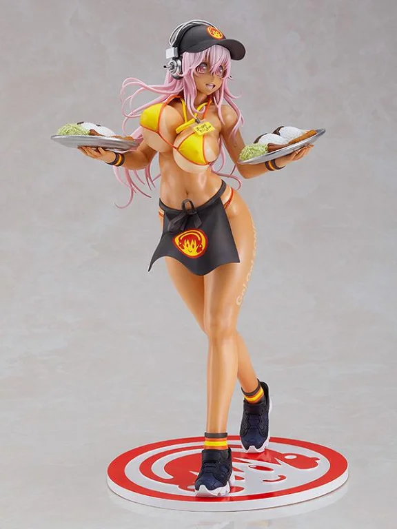 Super Sonico - Scale Figure - Super Sonico (Bikini Waitress Ver.)