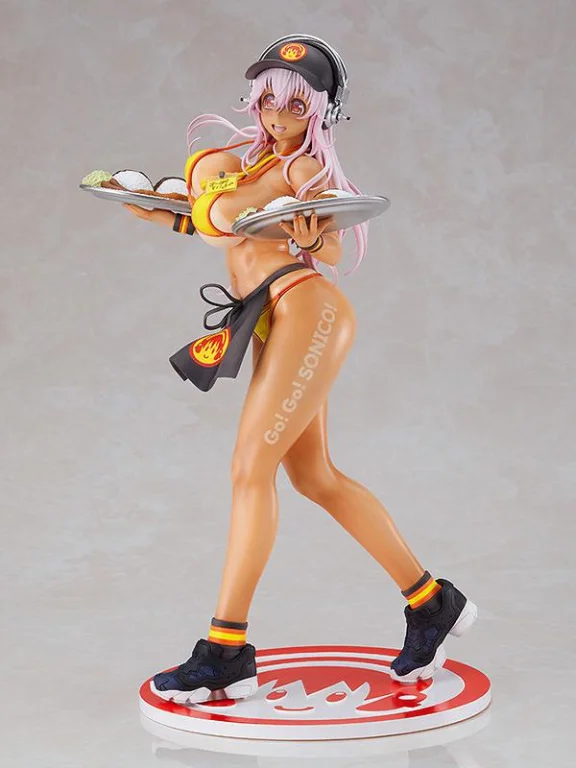 Super Sonico - Scale Figure - Super Sonico (Bikini Waitress Ver.)