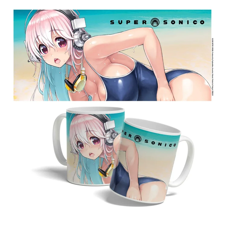 Super Sonico - Tasse - Super Sonico Swim Wear