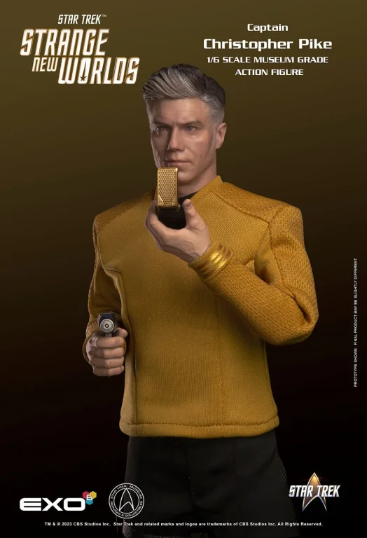 Star Trek - Scale Action Figure - Captain Christopher Pike