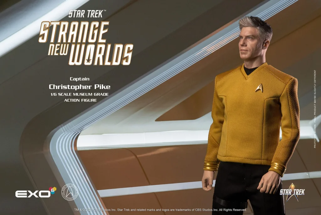 Star Trek - Scale Action Figure - Captain Christopher Pike
