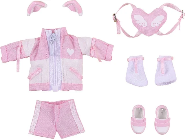 Produktbild zu Nendoroid Doll - Zubehör - Outfit Set: Subculture Fashion Tracksuit (Pink)