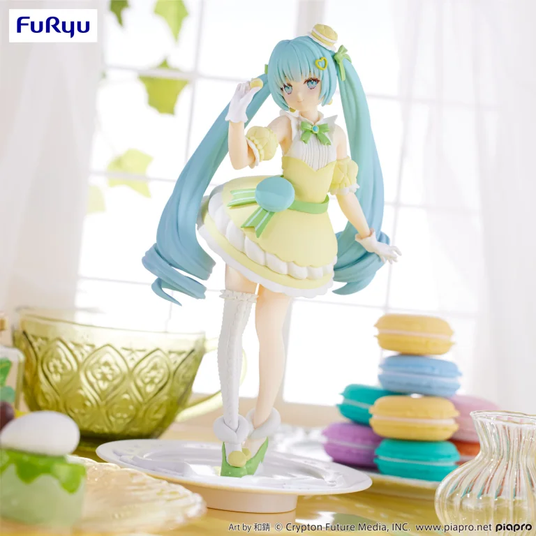 Character Vocal Series - Exceed Creative Figure - SweetSweets Series - Miku Hatsune (Macaroon Citron Color Ver.)