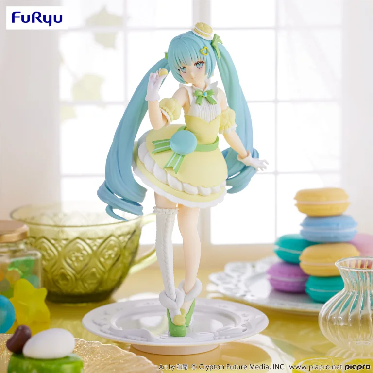 Character Vocal Series - Exceed Creative Figure - SweetSweets Series - Miku Hatsune (Macaroon Citron Color Ver.)