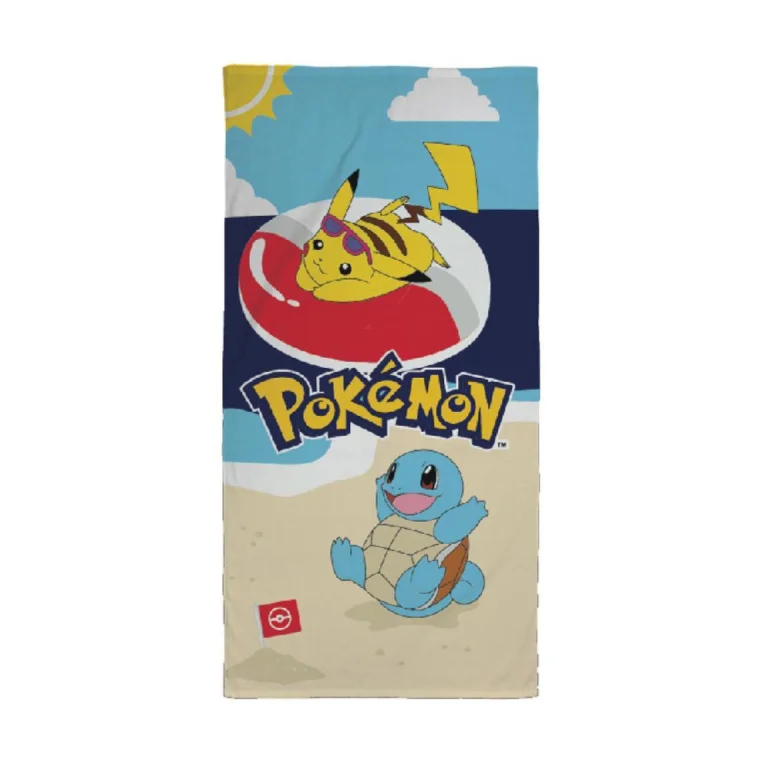 Pokémon - Handtuch - Pikachu & Schiggy