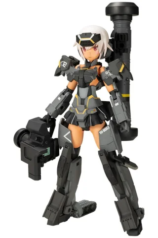 Produktbild zu FRAME ARMS GIRL - Plastic Model Kit - Gourai-Kai (Black) with FGM148 Type Anti-Tank Missile
