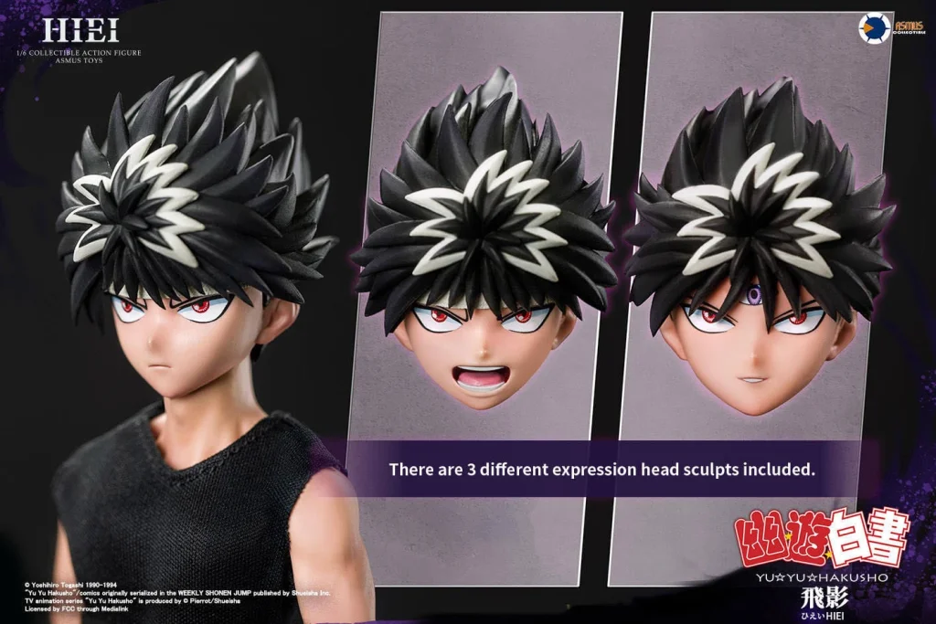 Yū Yū Hakusho - Collectible Action Figure - Hiei (Luxury Version)