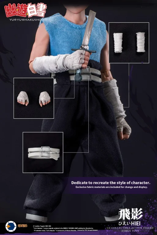 Yū Yū Hakusho - Collectible Action Figure - Hiei