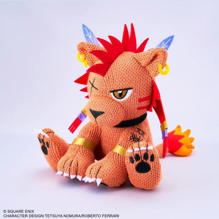 Final Fantasy VII Remake - Knitted Plush - Red XIII