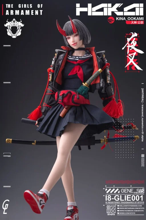 The Girls of Armament - Scale Action Figure - Kina Ookami