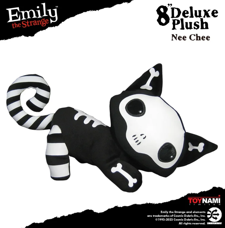 Emily The Strange - Pl&uuml;sch - Nee Chee
