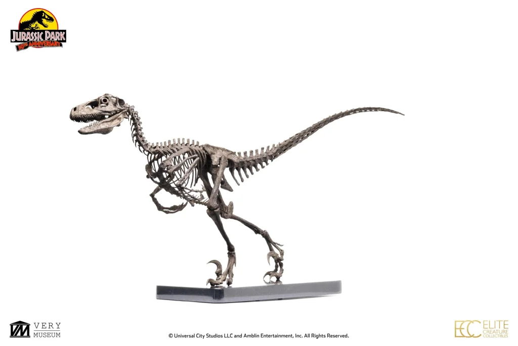 Jurassic Park - Elite Creature Collectibles - Raptor Skeleton Bronze