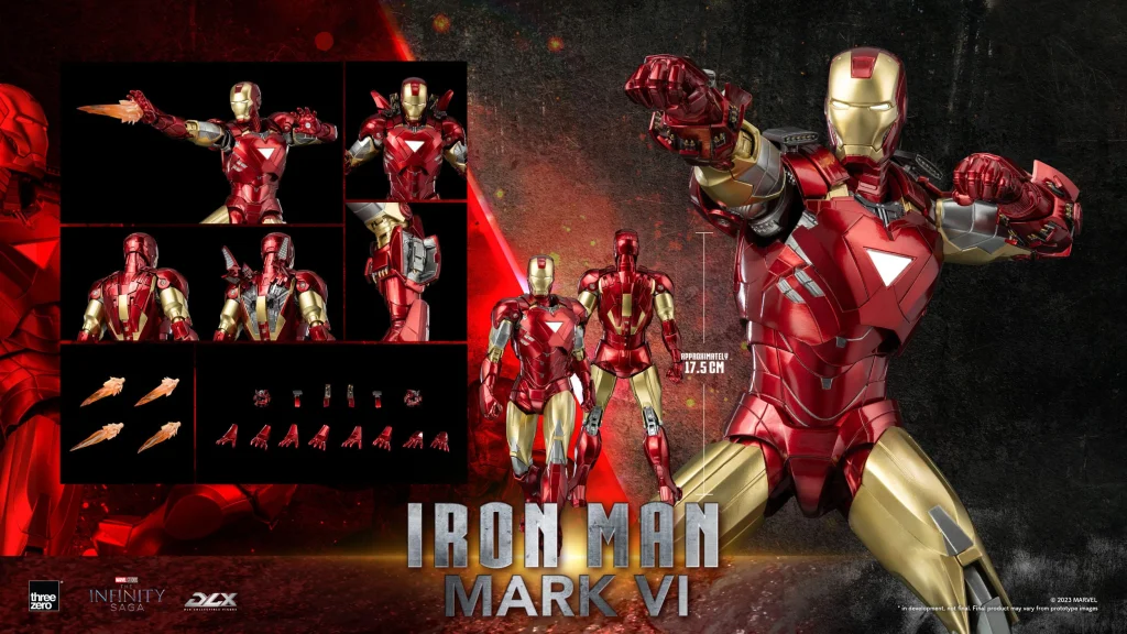 The Avengers - Scale Action Figure - Iron Man Mark 6